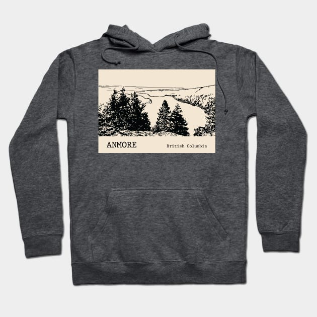 Anmore British Columbia Hoodie by Lakeric